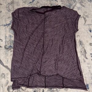 Lululemon Purple Short Sleeve Top